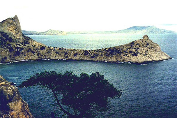 Image - Black Sea: a cove near Sudak in the Crimea.